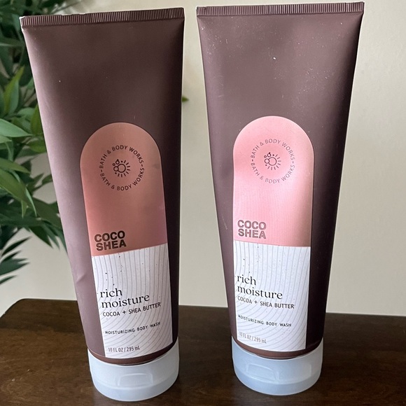 Two Bath & Body Works Coco Shea Body Washes 10 Oz Each NEW - Picture 1 of 1